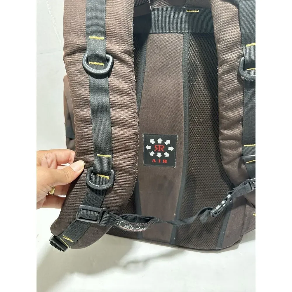 Racini Bags Sports Backpack Heavy Duty Laptop Brown‎ Med Large Great Quality